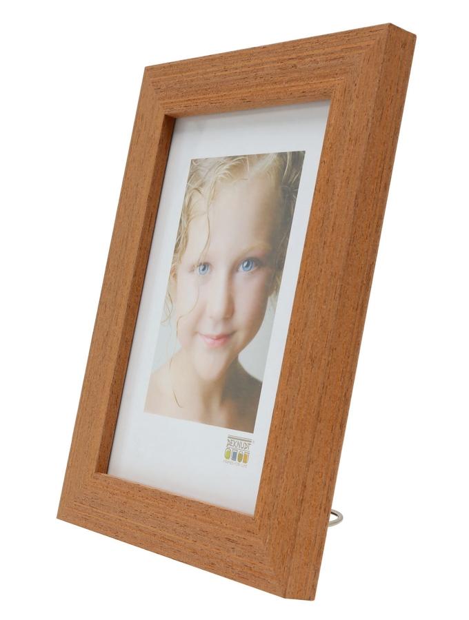 Deknudt Frames Cadre Photo Avec Du Vrai Placage De Bois En Couleur Bois Rouge S46BH4