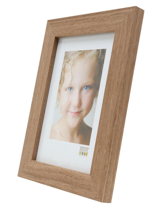 Deknudt Frames Cadre Photo Avec Du Vrai Placage De Bois En Couleur Bois Gris S46BH3