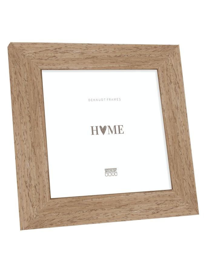 deknudt frames Cadre photo avec du vrai placage de bois en couleur bois gris S46BH3