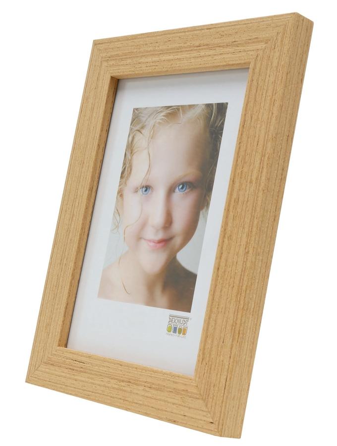 Deknudt Frames Cadre Photo Avec Du Vrai Placage De Bois En Couleur Chêne Naturelle S46BH2
