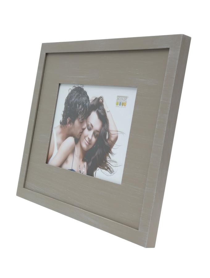 Deknudt Frames Cadre Photo Avec Passe-partout En Bois Peint Beige S67KS3 P1