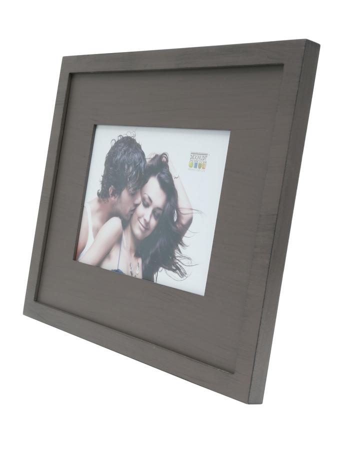Deknudt Frames Cadre Photo Avec Passe-partout En Bois Peint Taupe S67KS9 P1