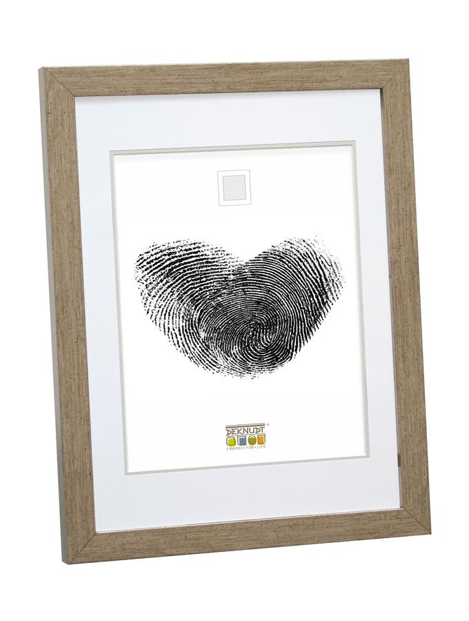 deknudt frames Cadre photo avec passe-partout en couleur bronze S43AD2 P1