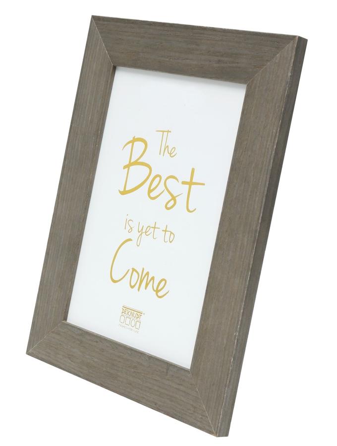 Deknudt Frames Cadre Photo Avec Structure Bois Fini Avec Une Couleur Grise S46ZH7