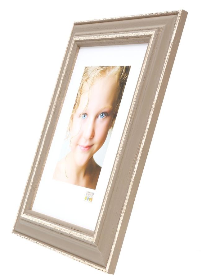 Deknudt Frames Cadre Photo Beige Avec Biseau Naturel S221F3