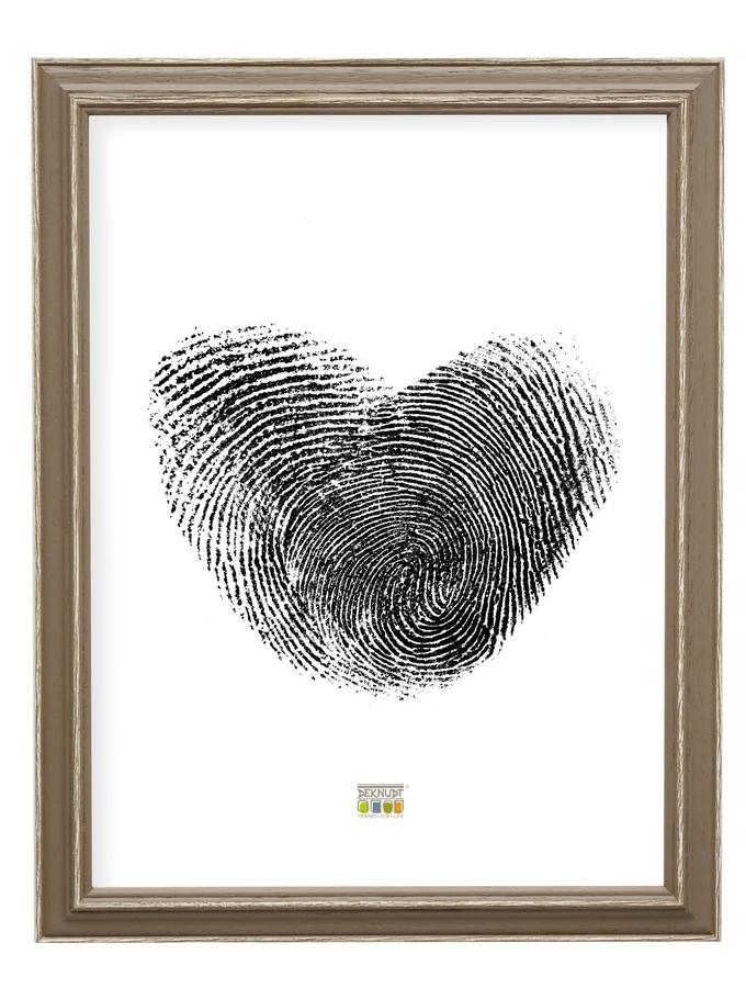 Deknudt Frames Cadre Photo Beige Avec Biseau Naturel S221F3