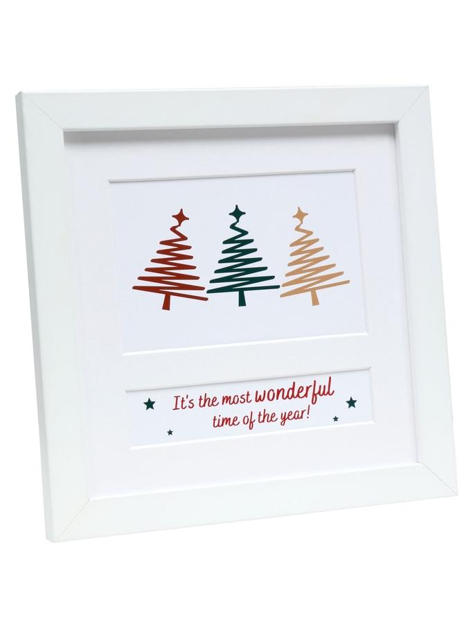 deknudt frames Cadre photo blanc avec motif Noël S45SK1 E2 deknudt frames Cadre photo blanc avec motif Noël S45SK1 E2