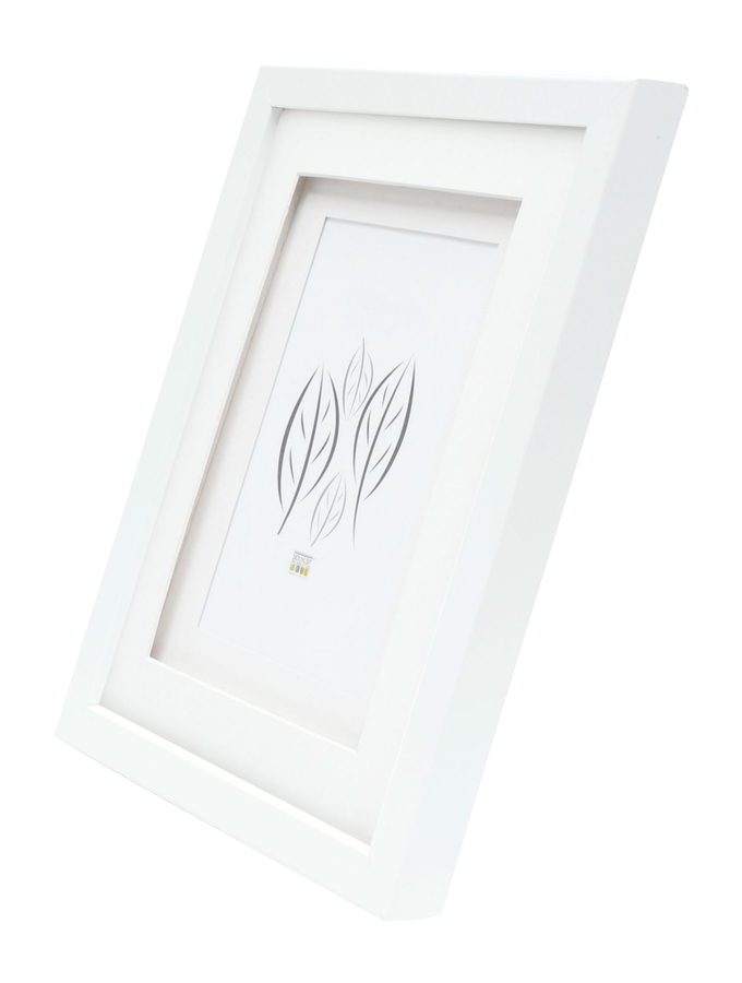 Deknudt Frames Cadre Photo Blanc Avec Passe-partout Double Pour 1 Photo S65KK1 P1