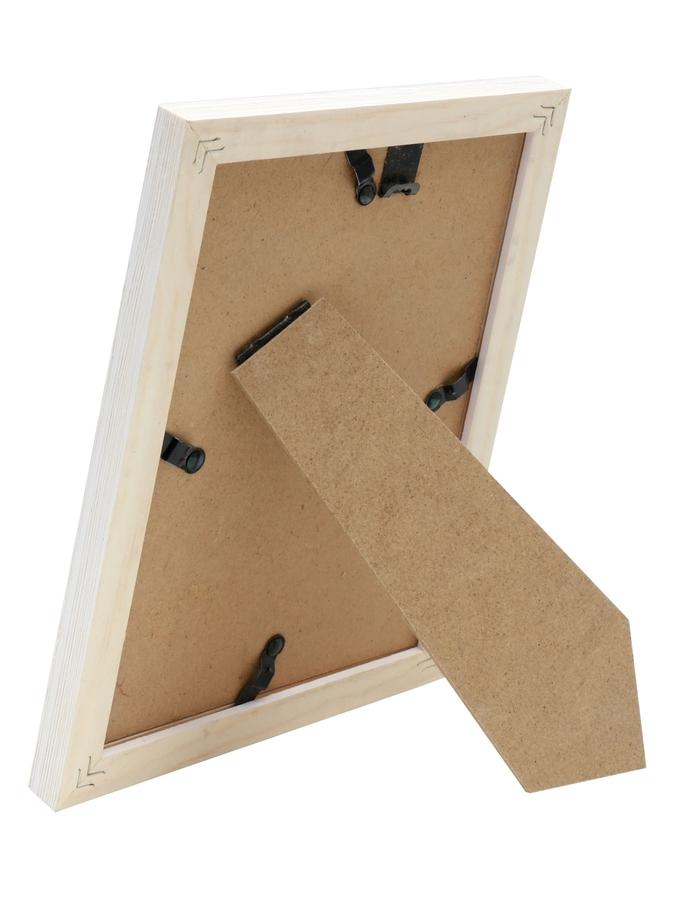 Deknudt Frames Cadre Photo Blanc En Bois De Plage Patiné S68VF1