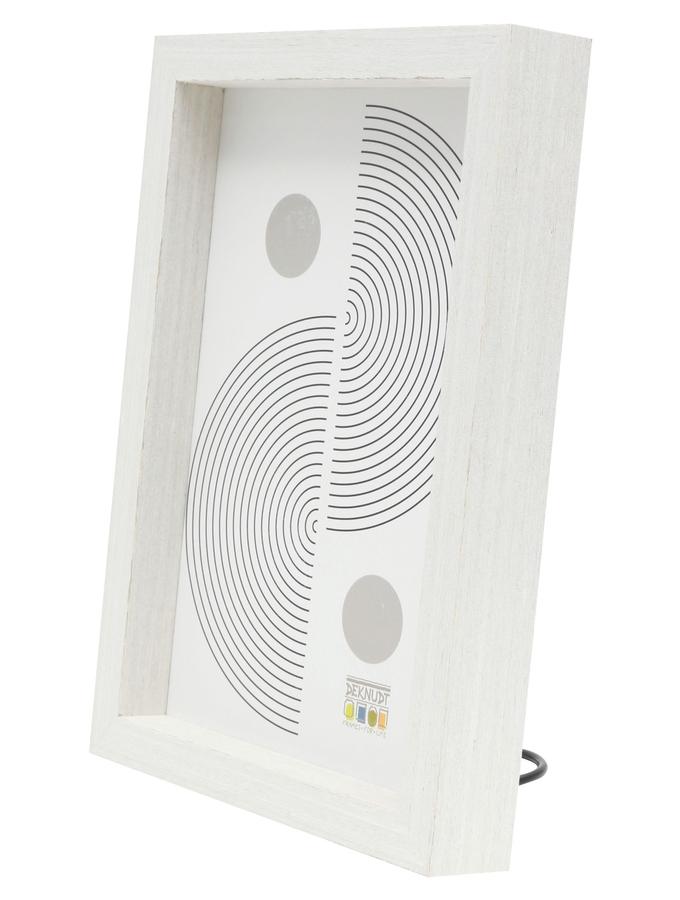 Deknudt Frames Cadre Photo - Blanc - épuré - Bois - FSC Mix WB-COC-001906 S68XH1