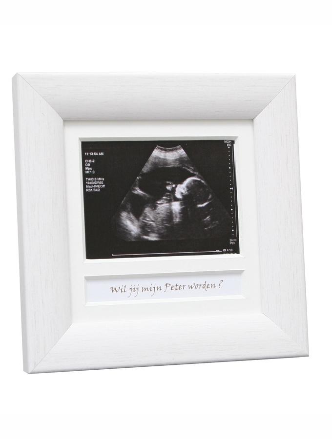 deknudt frames Cadre photo blanc pour écho (avec texte néerlandais) S54SEN