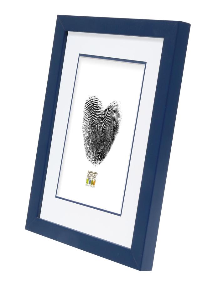 Deknudt Frames Cadre Photo Bleu Avec Passe-partout S43AM6 P1