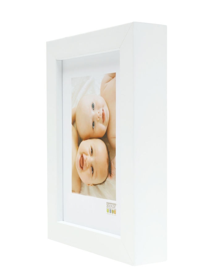 Deknudt Frames Cadre Photo Bois Blanc - Moulure Haute S43DL1