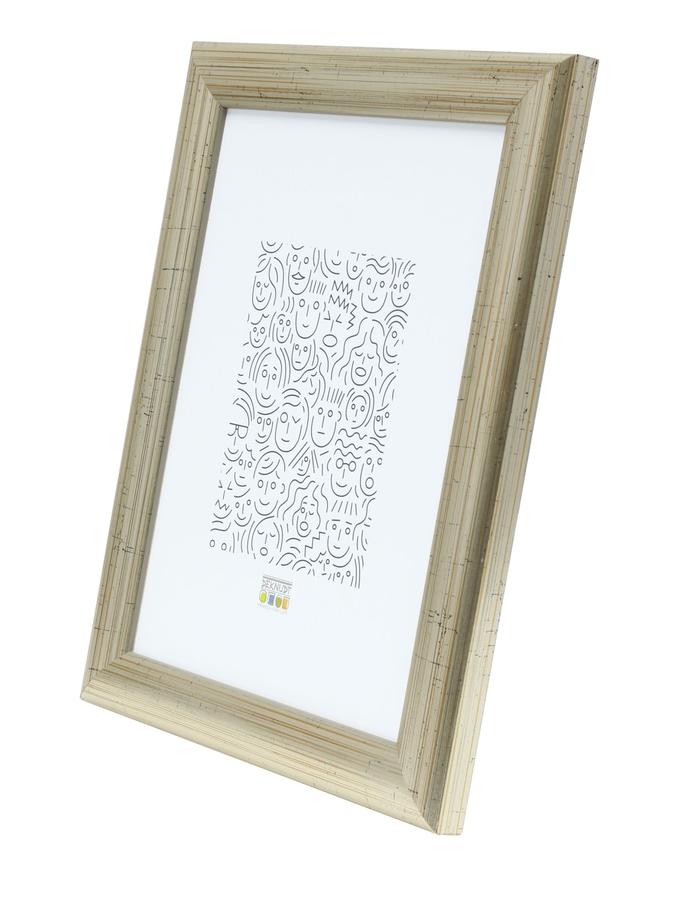 Deknudt Frames Cadre Photo Bois En Couleur Argenté S40CD2
