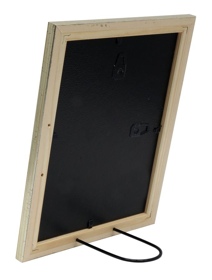 Deknudt Frames Cadre Photo Bois En Couleur Argenté S40CD2