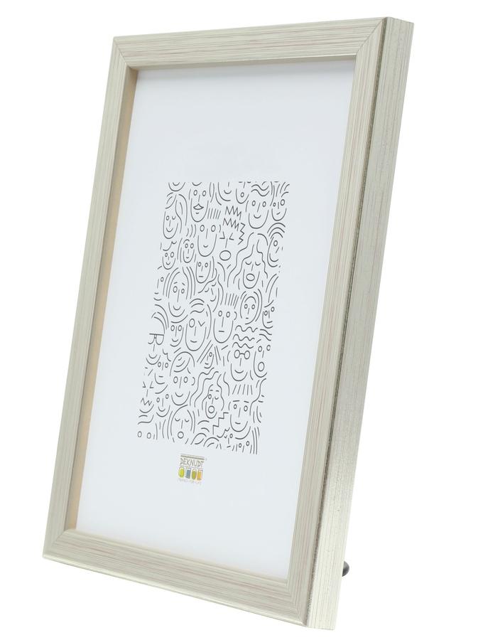 Deknudt Frames Cadre Photo Bois En Couleur Argenté S41JD1