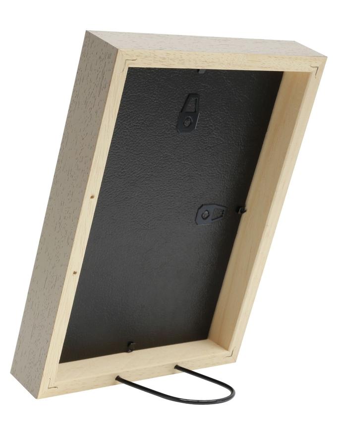 Deknudt Frames Cadre Photo Bois En Taupe Avec Passe-partout S223K7