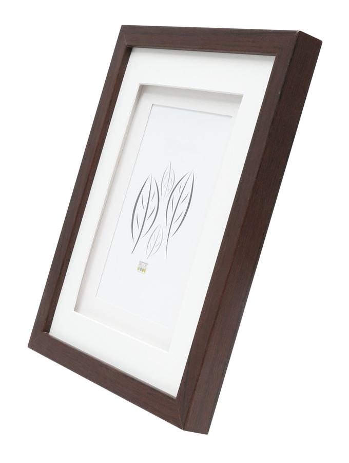 Deknudt Frames Cadre Photo Brun Avec Passe-partout Double Pour 1 Photo S65KQ1