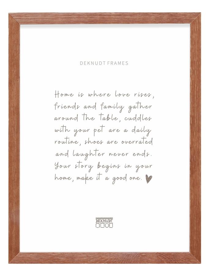 Deknudt Frames Cadre Photo Brun En Bois De Plage S68VF3