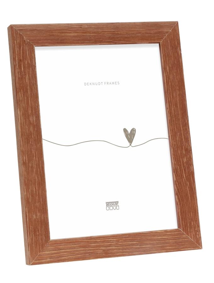 deknudt frames Cadre photo brun en bois de plage S68VF3