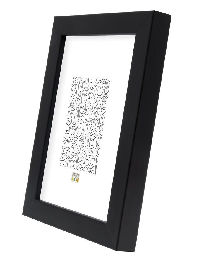 Deknudt Frames Cadre Photo Contemporain En Bois Noir S40RK2