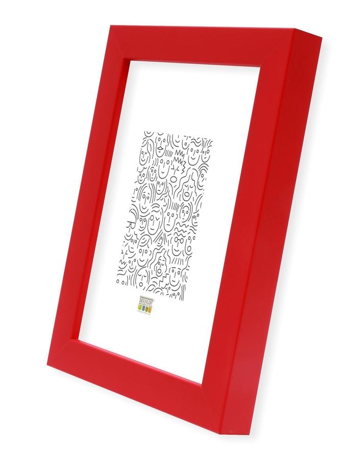 Deknudt Frames Cadre Photo Contemporain En Bois Rouge S40RK4