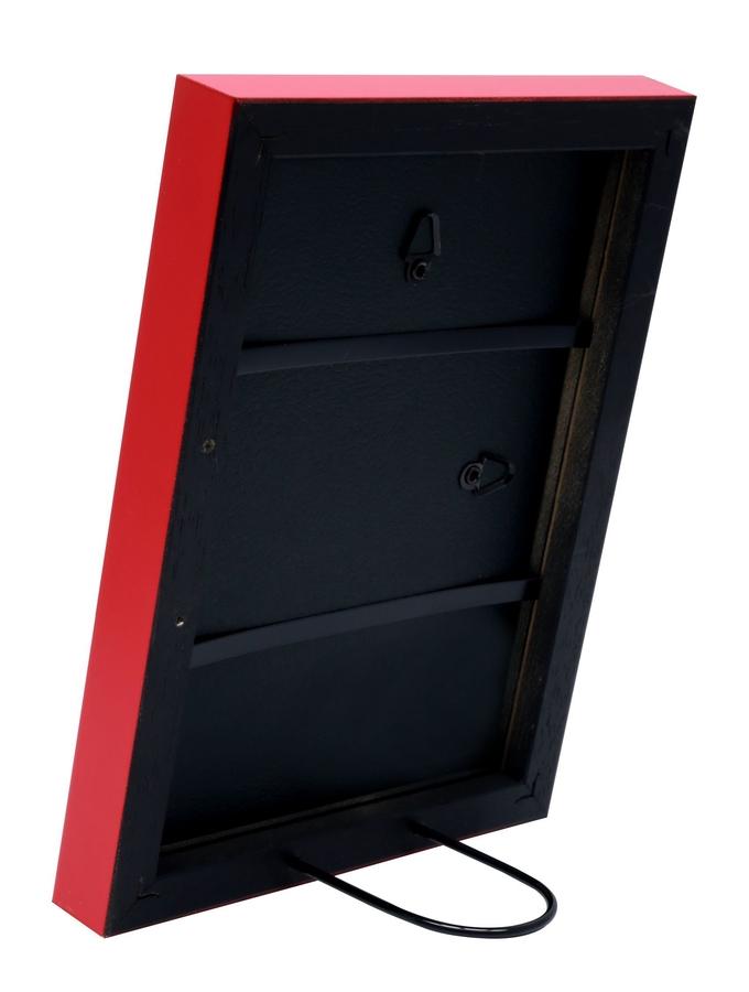 Deknudt Frames Cadre Photo Contemporain En Bois Rouge S40RK4