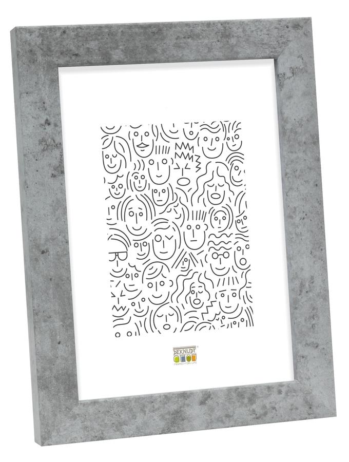 deknudt frames Cadre photo contemporain en imitation béton S45SR7