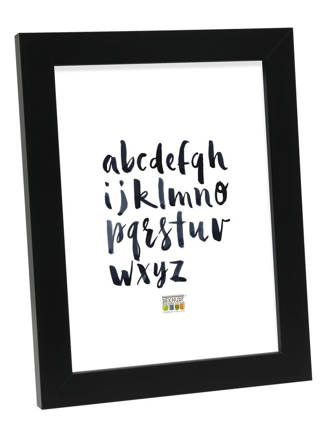 deknudt frames Cadre photo contemporain en noir S45SK2