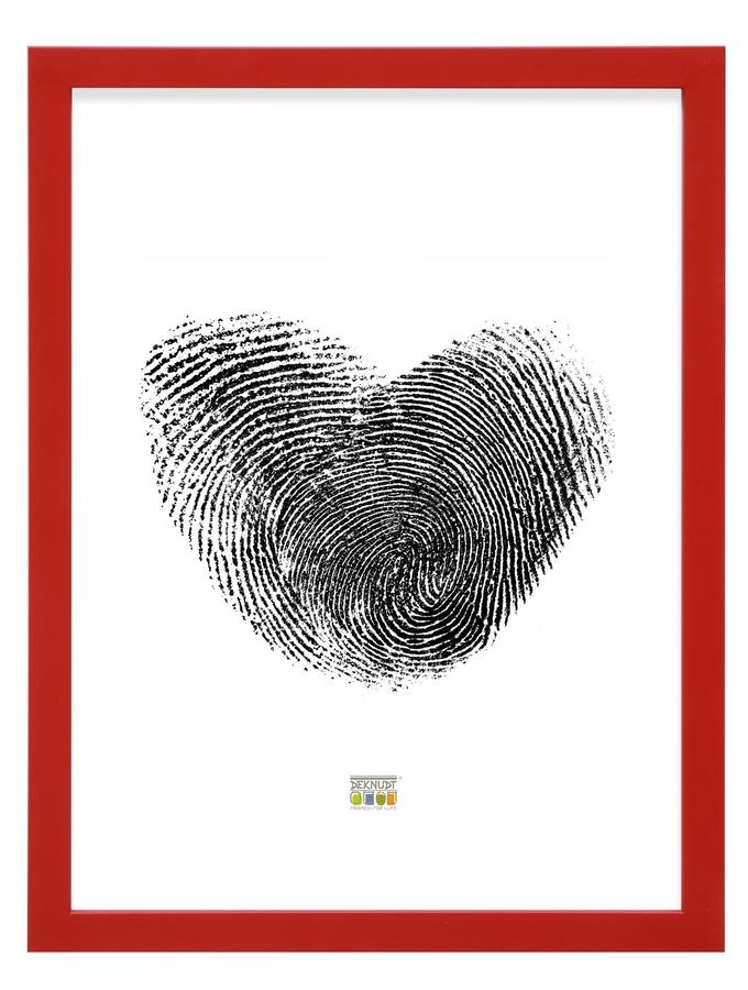 Deknudt Frames Cadre Photo Contemporain En Rouge S45SK4