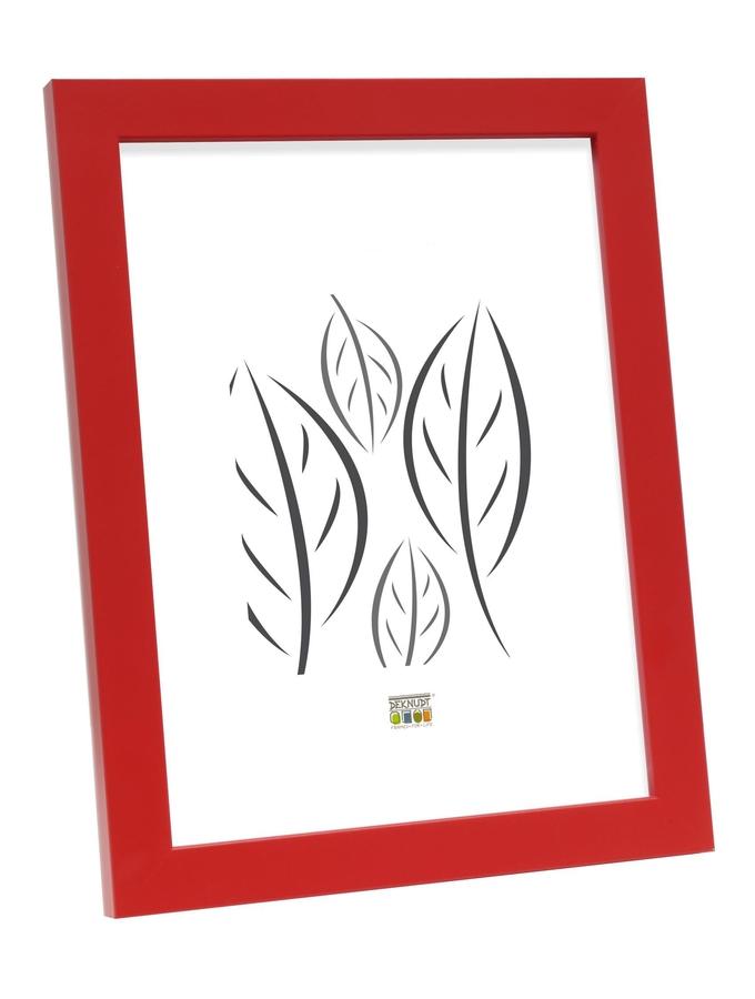 deknudt frames Cadre photo contemporain en rouge S45SK4