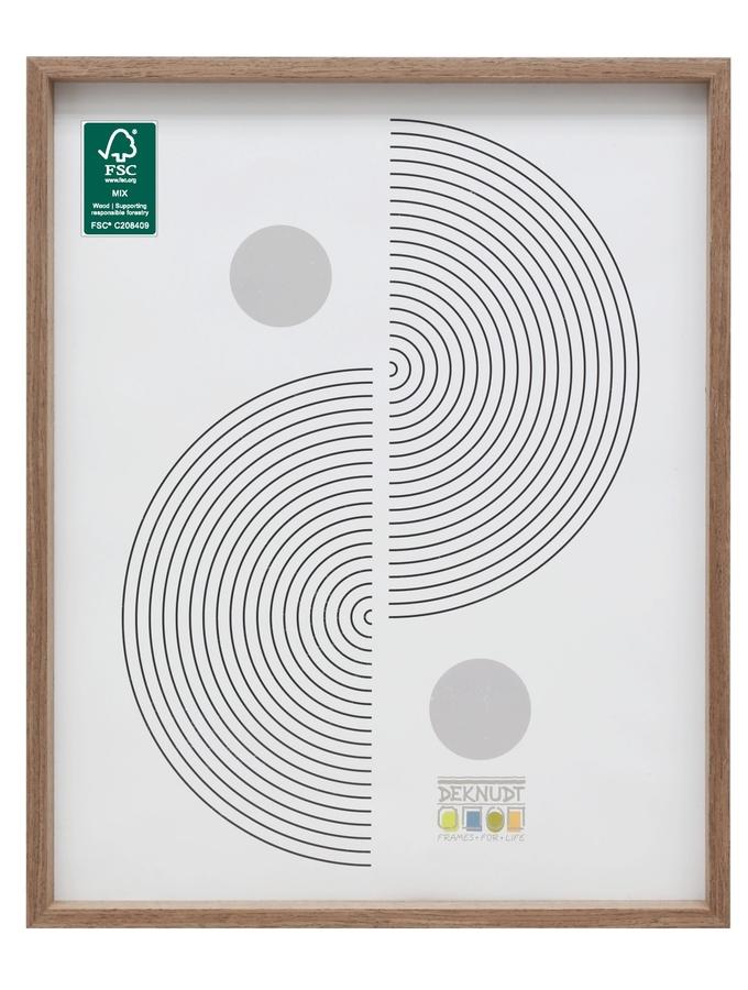 Deknudt Frames Cadre Photo - Couleur Bois Brun - épuré - Hout - FSC Mix WB-COC-001906 S68XH7
