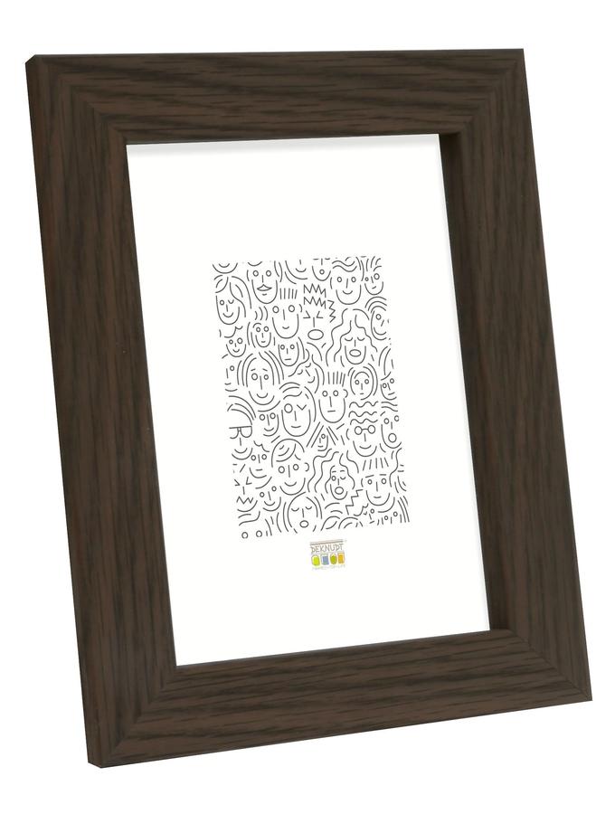 deknudt frames Cadre photo dans une couleur bois brun foncé S49BH2