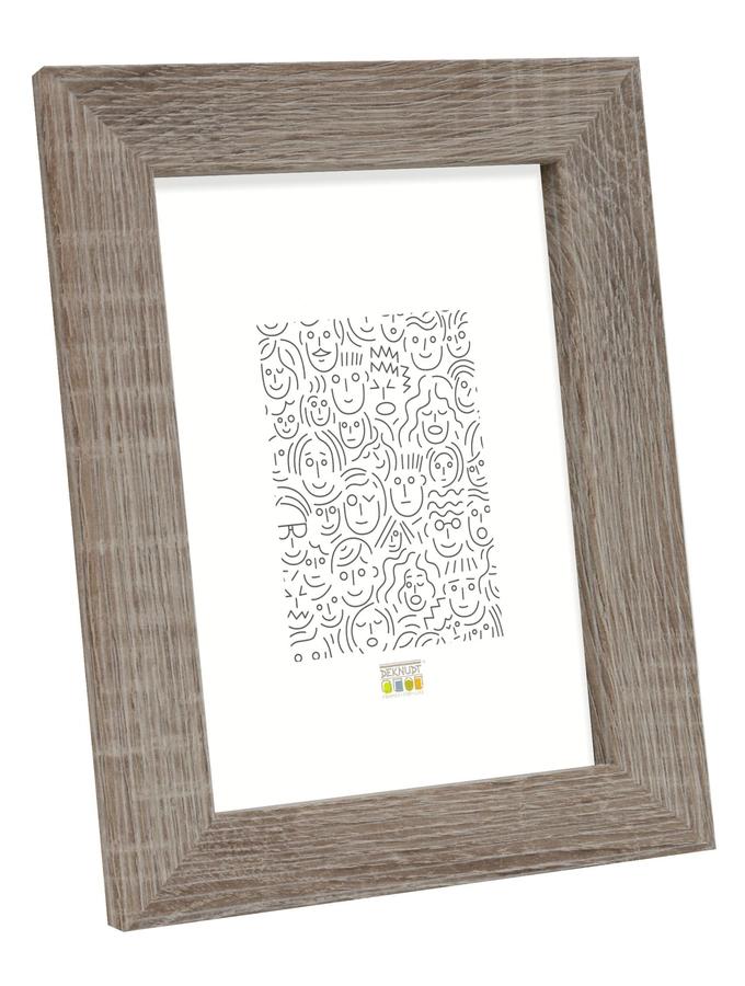 deknudt frames Cadre photo dans une couleur bois gris S49BH3