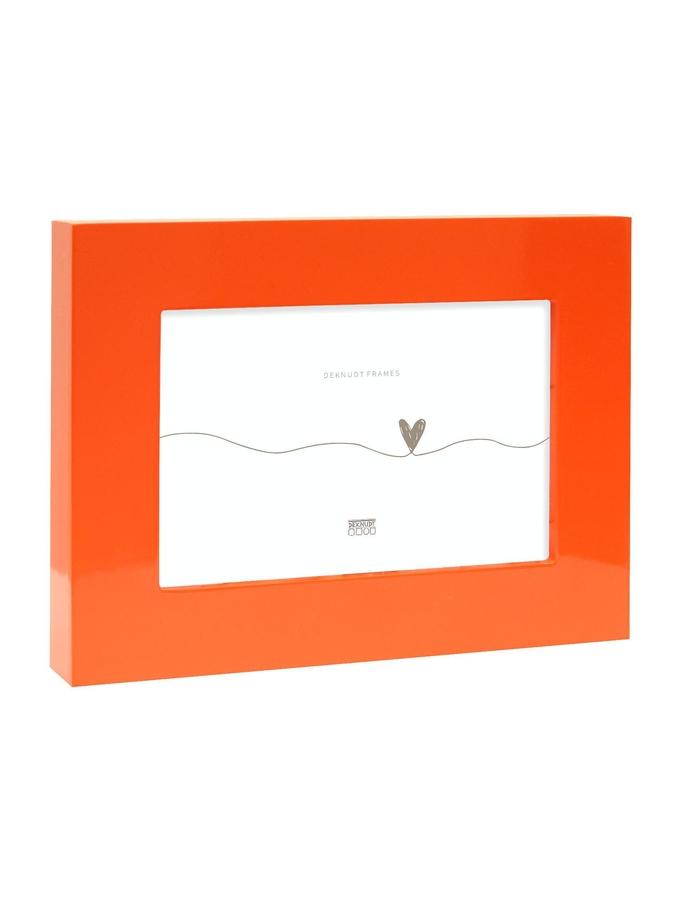 Deknudt Frames Cadre Photo Double Face En Laqué Orange Et Blanc S67DK3 P2