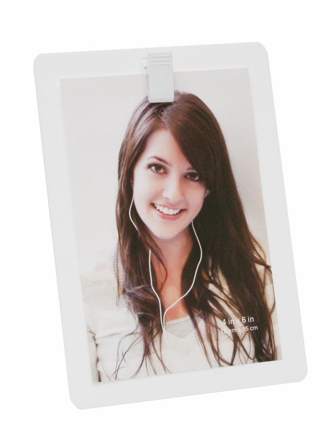 deknudt frames Cadre photo en blanc avec clip S58RH8