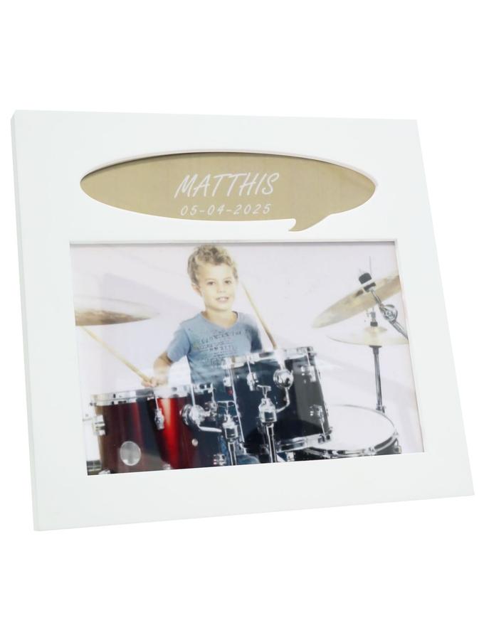 deknudt frames Cadre photo en blanc avec phylactère S68LK1 E2T