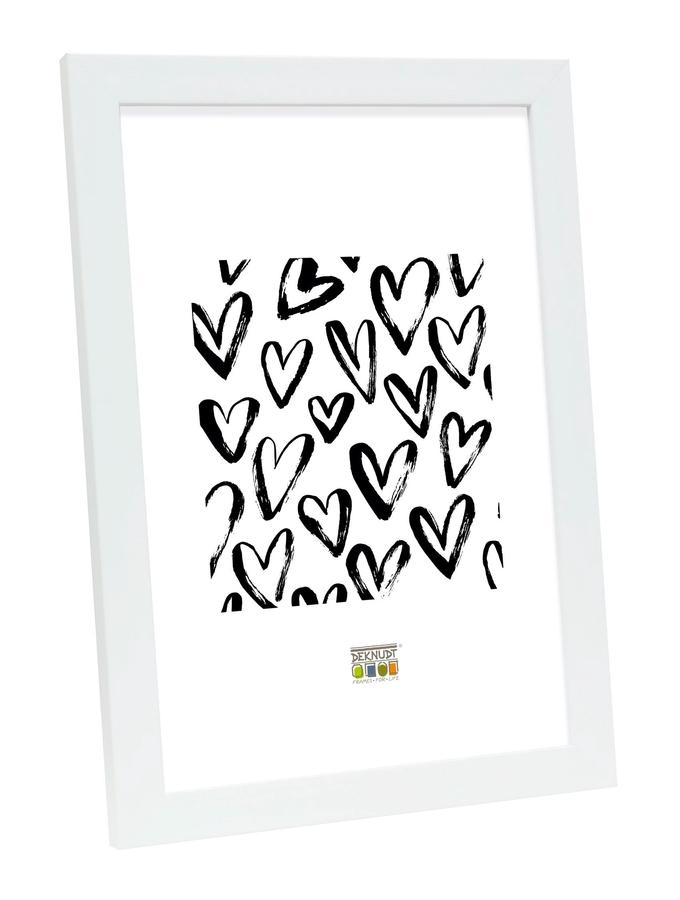deknudt frames Cadre photo en blanc intemporel S41VH1