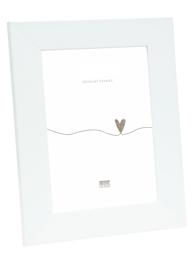deknudt frames Cadre photo en blanc intemporel S42PH1