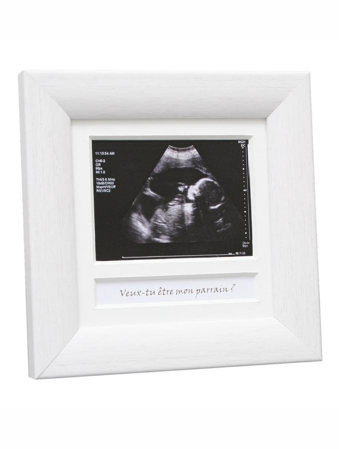 deknudt frames Cadre photo en blanc pour écho (avec texte français) S54SEF