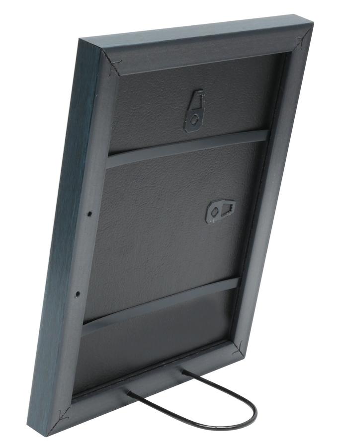 Deknudt Frames Cadre Photo En Bleu Avec Bord En Argenté S41VK6