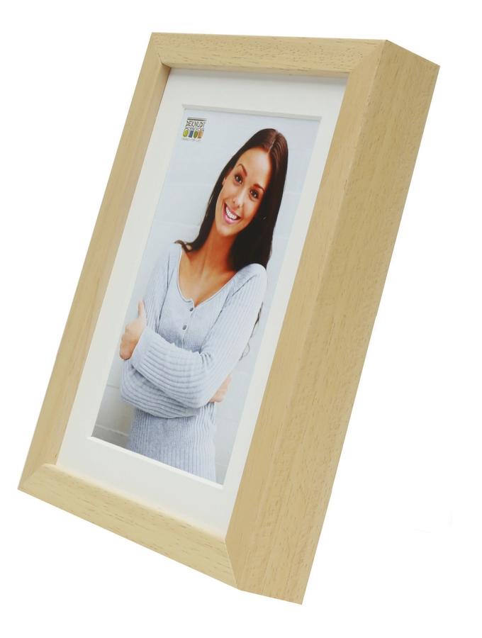 Deknudt Frames Cadre Photo En Bois Clair Avec Passe-partout S223H1