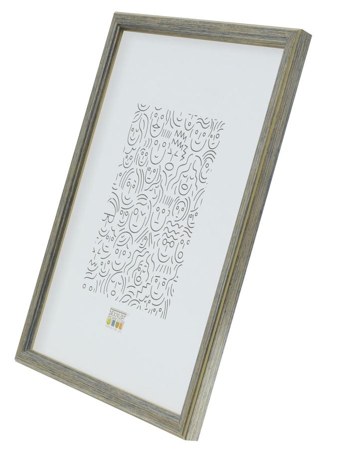 Deknudt Frames Cadre Photo En Bois Couleur Argenté S236D1