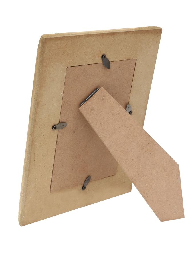 Deknudt Frames Cadre Photo En Bois Flotté Avec Une Finition Blanc S67UD1