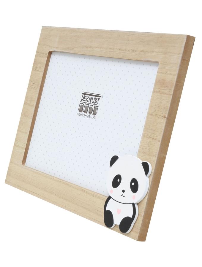 Deknudt Frames Cadre Photo En Bois Naturel Avec Panda S67UC3