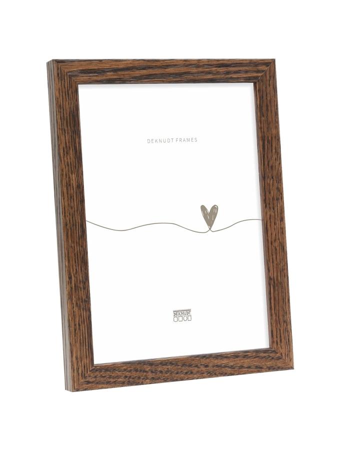deknudt frames Cadre photo en chêne massif foncé S47CJ3