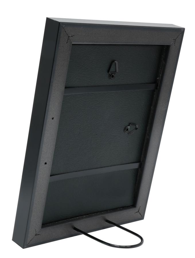 Deknudt Frames Cadre Photo En Couleur Argenté Avec Bord Noir S45FD2