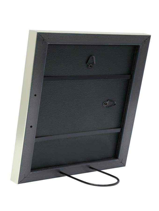 Deknudt Frames Cadre Photo En Couleur Argenté Avec Case Texte S41VL9