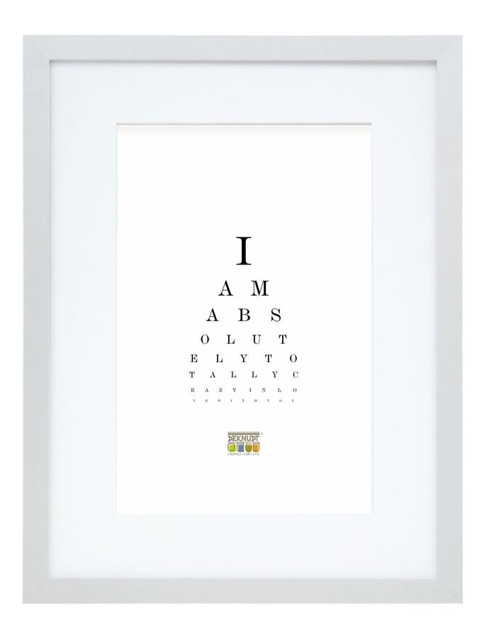 Deknudt Frames Cadre Photo En Couleur Argenté Avec Passe-partout Blanc S66KD1 P1