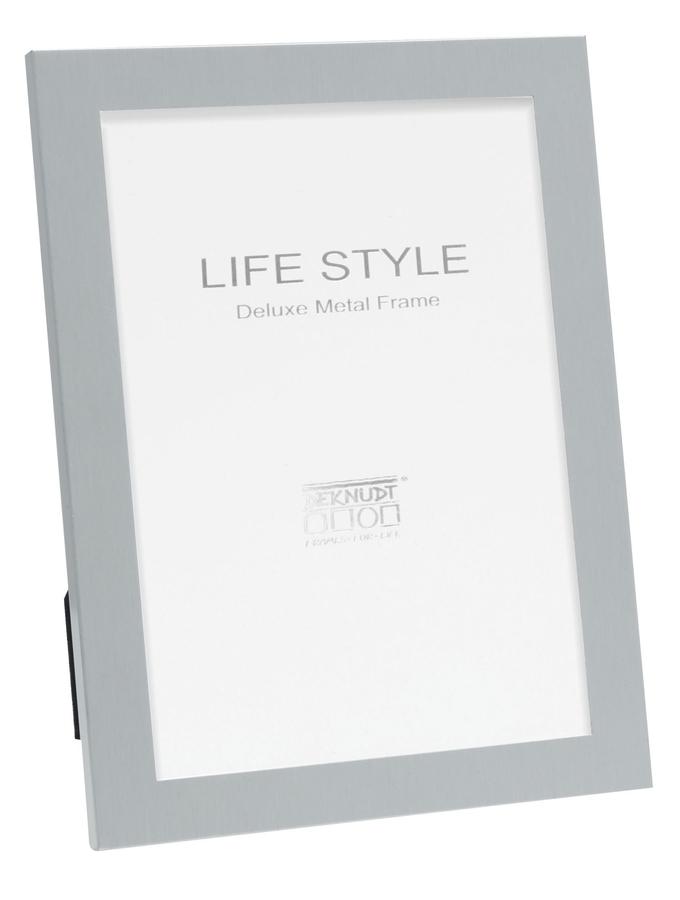 deknudt frames Cadre photo en couleur argenté mat S57MM1